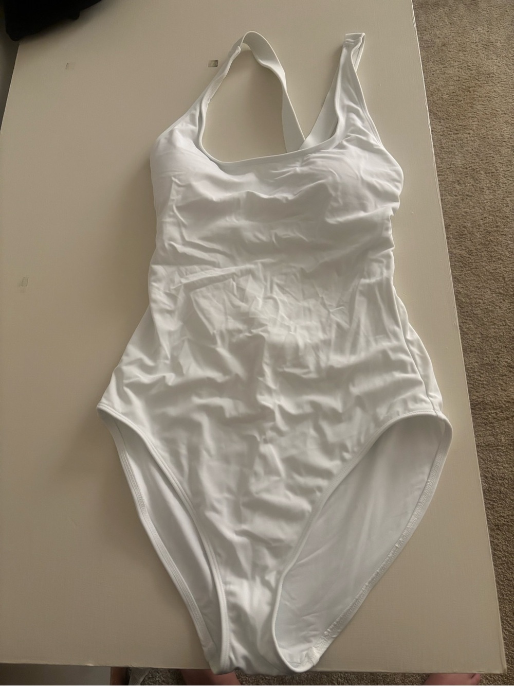 Andie White Classic Scoop One-Piece Swimsuit